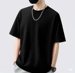半袖 Tシャツ 無地 ブラック XL ブラック ビッグTシャツ オーバーサイズ