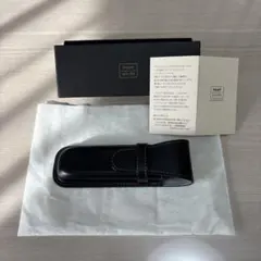 PILOT×SOMES レザー ペンケース ブラック