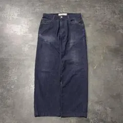 LEVI’Sリーバイス559 コーデュロイワイドパンツナス紺ネイビーW30L32