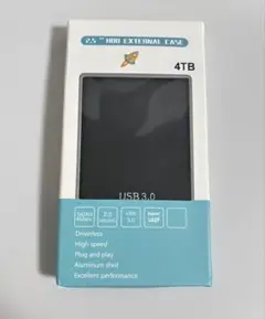 【大容量】4TB 外付けポータブル HD新品未使用　画像や動画を1つに保存
