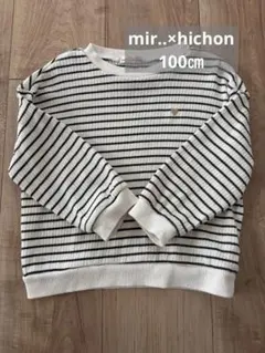 mir.. x hichon 長袖カットソー 100㎝