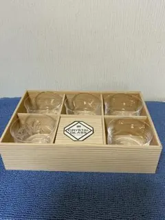 HOYA冷茶椀クリスタル　グラス5個セット