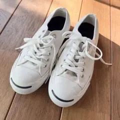 Converse Jack Purcell ホワイト スニーカー　24cm