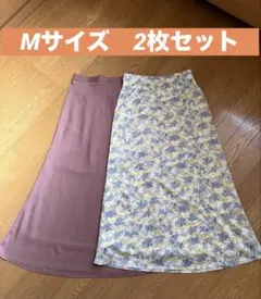 ＊ロングスカート　Mサイズ　NATURAL BEAUTY BASIC 美品＊