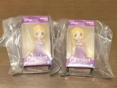 ディズニー Qposket ミニチュアコレクション2 ガチャ ラプンツェル×2