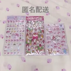 サンリオ マイメロディ シール ステッカー 3点セット 赤ずきん ピアノ
