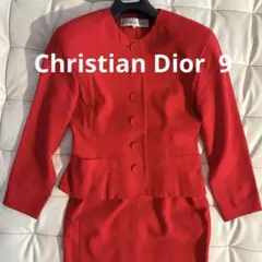 クリスチャンディオール セットアップ　ウール　赤　9 ChristianDior