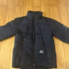 CAMP7 キッズ 中綿ジャケット ブラック 130