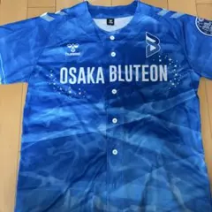 大阪ブルテオン　ベースボールシャツ×3 新品未使用 大阪ブルテオン ベースボールTシャツ 前開きユニフォーム 新品未使用品