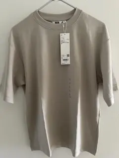 UNIQLO U エアリズムコットンオーバーサイズTシャツ 男女兼用S
