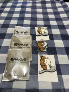 coco壱　NeCo壱　アクリルキーホルダー、ラバーストラップ 3個セット