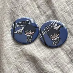 ヒロアカ　サンリオ　缶バッジ　飯田天哉