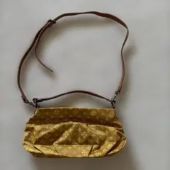 russet イエローナイロン ショルダーバッグ