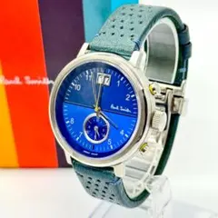 ☆Paul Smith／希少 美品 ステアリング ソーラーテック／ボールスミス 