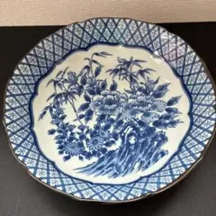 「有田焼」「玄右ェ門窯」「手描き染付」「輪花大鉢」八寸 有田焼」「玄右ェ門窯」「手描き染付」「輪花大鉢」八寸 - メルカリ