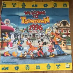 東京ディズニーランド 1996 トゥーンタウン ハンカチ