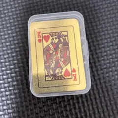 金色　ゴールド　トランプ ガチャ　美品