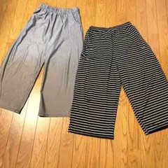 ガウチョパンツ、リラコ２枚セット