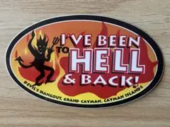 I'VE BEEN TO HELL & BACK! ステッカー
