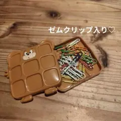 Tom and Jerry ワッフル型 小物入れ　＆ゼムクリップのサムネイル