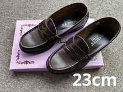 HARUTA Arvin ローファー ダークブラウン