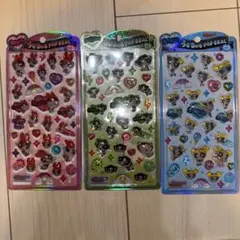 パワーパフガールズ うるちゅるシール タイルシール 4枚セット