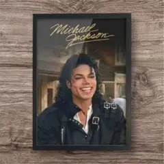 Michael Jackson マイケルジャクソン A4 アートフレーム額縁入り