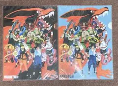 新品未開封　NARUTO展　クリアファイル　二種セット4枚