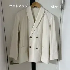 polyploid TYPE-A ダブルジャケットテーパードパンツ　セットアップのサムネイル