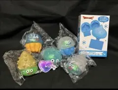 ドラゴンクエスト キラキラスライム5種 アイスキャンディメーカー１個　６点セット