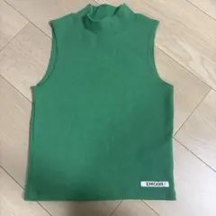EMODA ノースリーブ ハイネック リブ グリーンのサムネイル