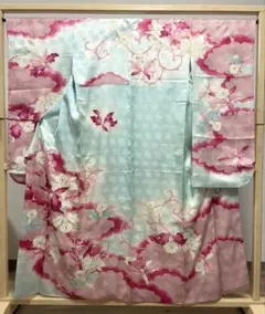 舞カレン 打掛 色打掛 水色 ブルー 金彩 ラメ - メルカリ