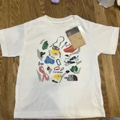 THE NORTH FACE キッズ Tシャツ 120cm ホワイト