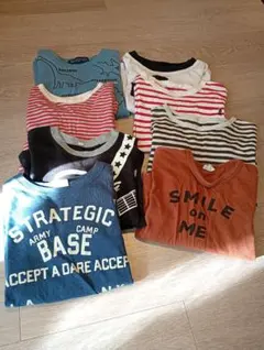 男の子　120 ロングＴシャツ　8枚セット