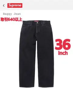 2025年最新】Supreme Baggy Jean blackの人気アイテム - メルカリ