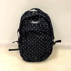 Coleman ドット柄 ネイビー リュック