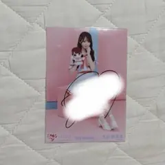 LOVE 齋藤樹愛羅 直筆 生写真 モーリーファンタジーコラボ② ヒキ
