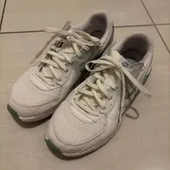 NIKE AIR MAX 스니커즈 23cm 그린 화이트 자수