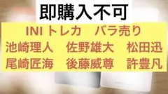 INI トレカ　バラ売り