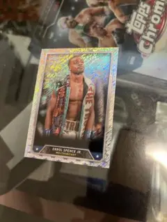 Errol Spence Jr. refractor topps boxing