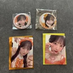 川本笑瑠　CUTIE STREET 缶バッジ　トレカ