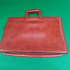 GUCCI【希少】1980年代バーガンディレザー ビジネスバッグ - メルカリ