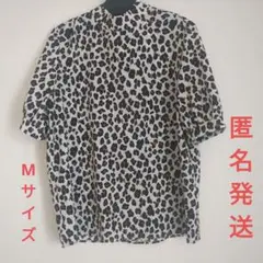 ボウタイ風ブラウス