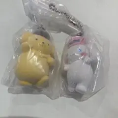 サンリオ ミニチュアチャーム ライブキャラクター シナモロール ポムポムプリン