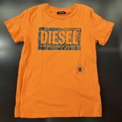 DIESEL ディーゼル キッズ Tシャツ オレンジ クモ柄　6y 120のサムネイル
