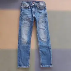 TOMMY HILFIGER ストレートデニムパンツ 140