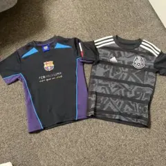 サッカーウェア・Tシャツ 2枚セット