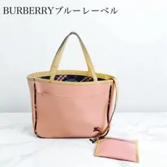 BURBERRY ブルーレーベル トートバッグ ハンドバッグ ノバチェック