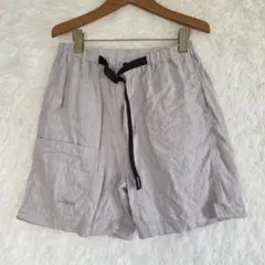 WILD THINGS リネン ショートパンツ ベージュ　サイズM　麻のサムネイル