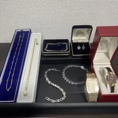 ナ*ー様 0816-2 遺品整理 ネックレス 指輪 アクセサリー タイピン ブロ